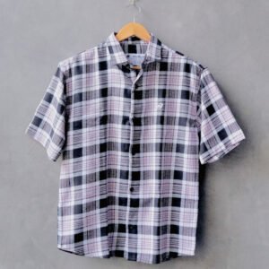 Monochrome Grid Classic Shirt