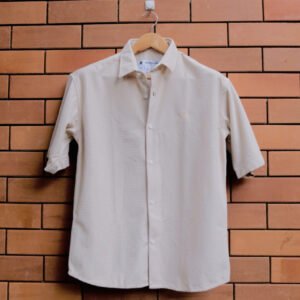 Ivory Drift Textured Shirt